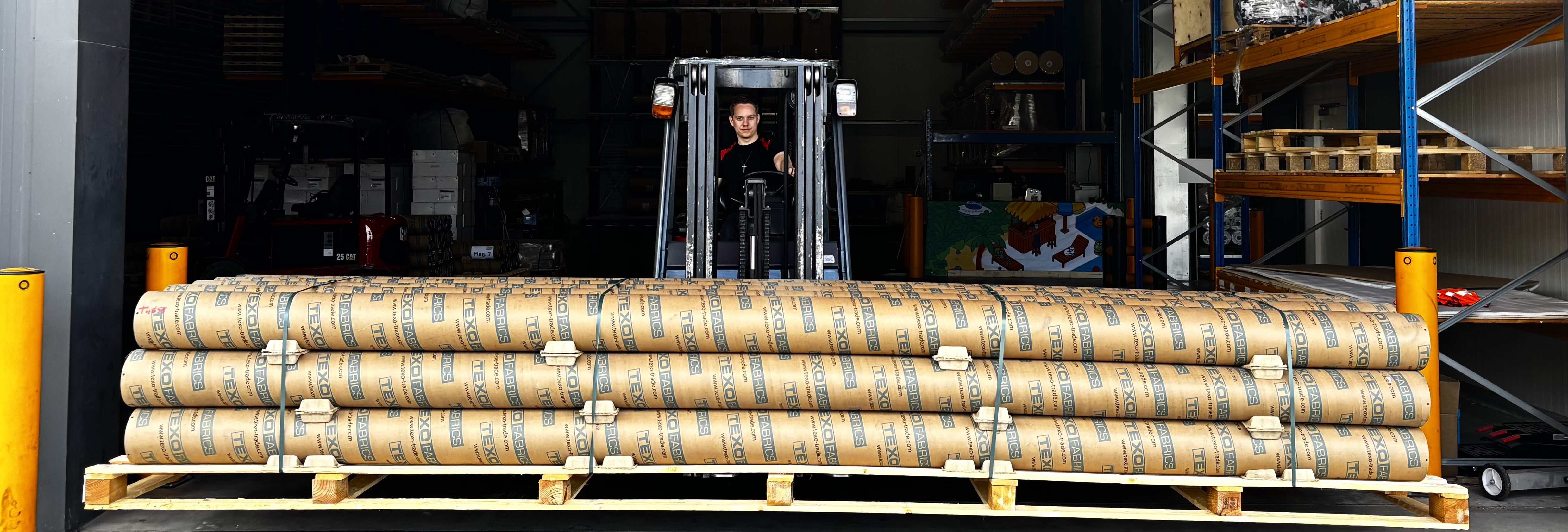 Groots communiceren begint bij 5 meter textiel