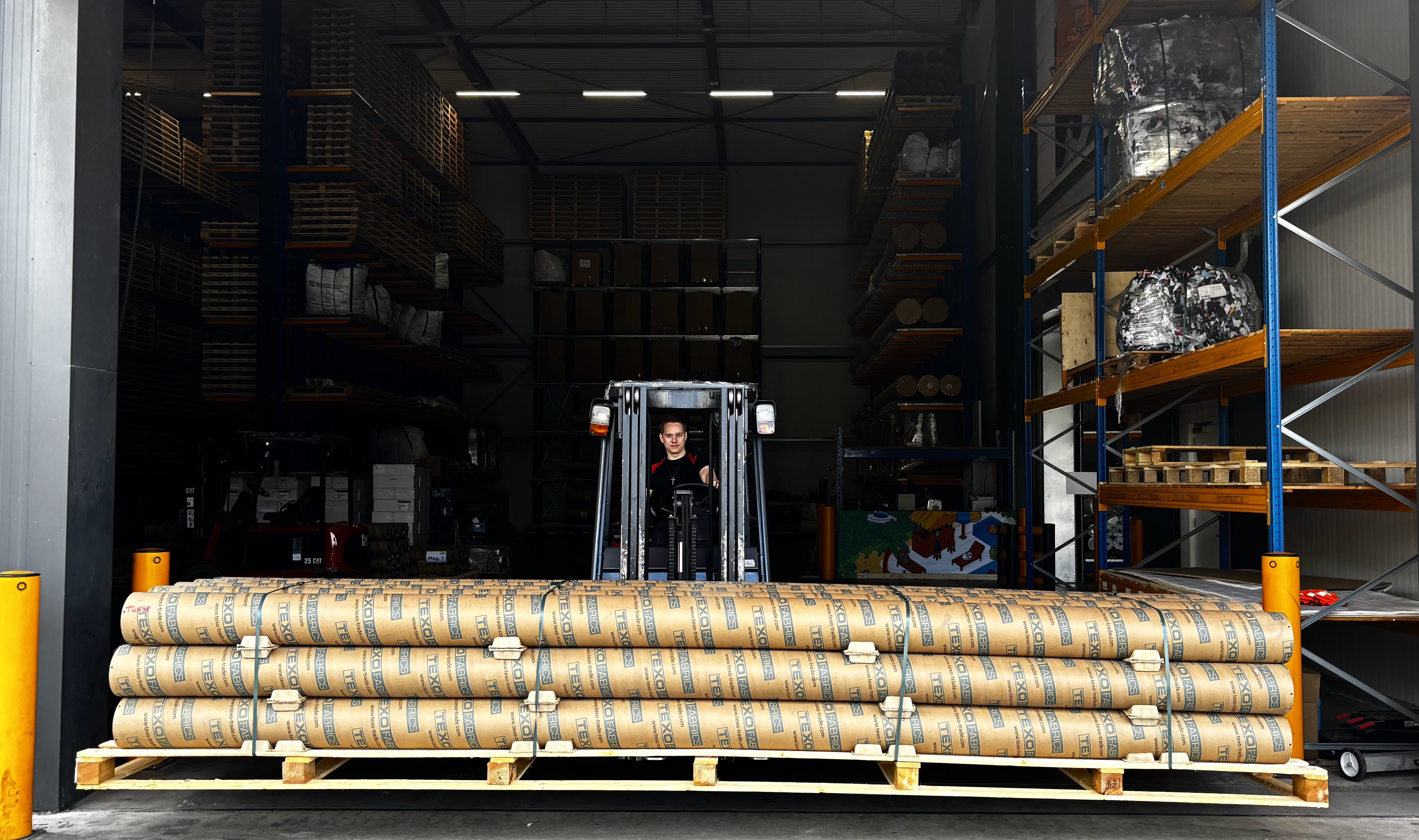 Groots communiceren begint bij 5 meter textiel