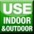 Icon Use Indoor & Outdoor