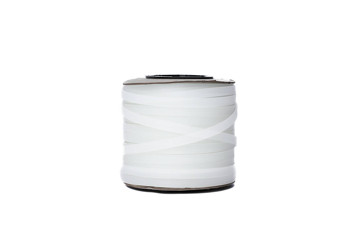 Flat profile PVC free A/2175B, 12x3 mm
TPE, transparent, 200 m/spool