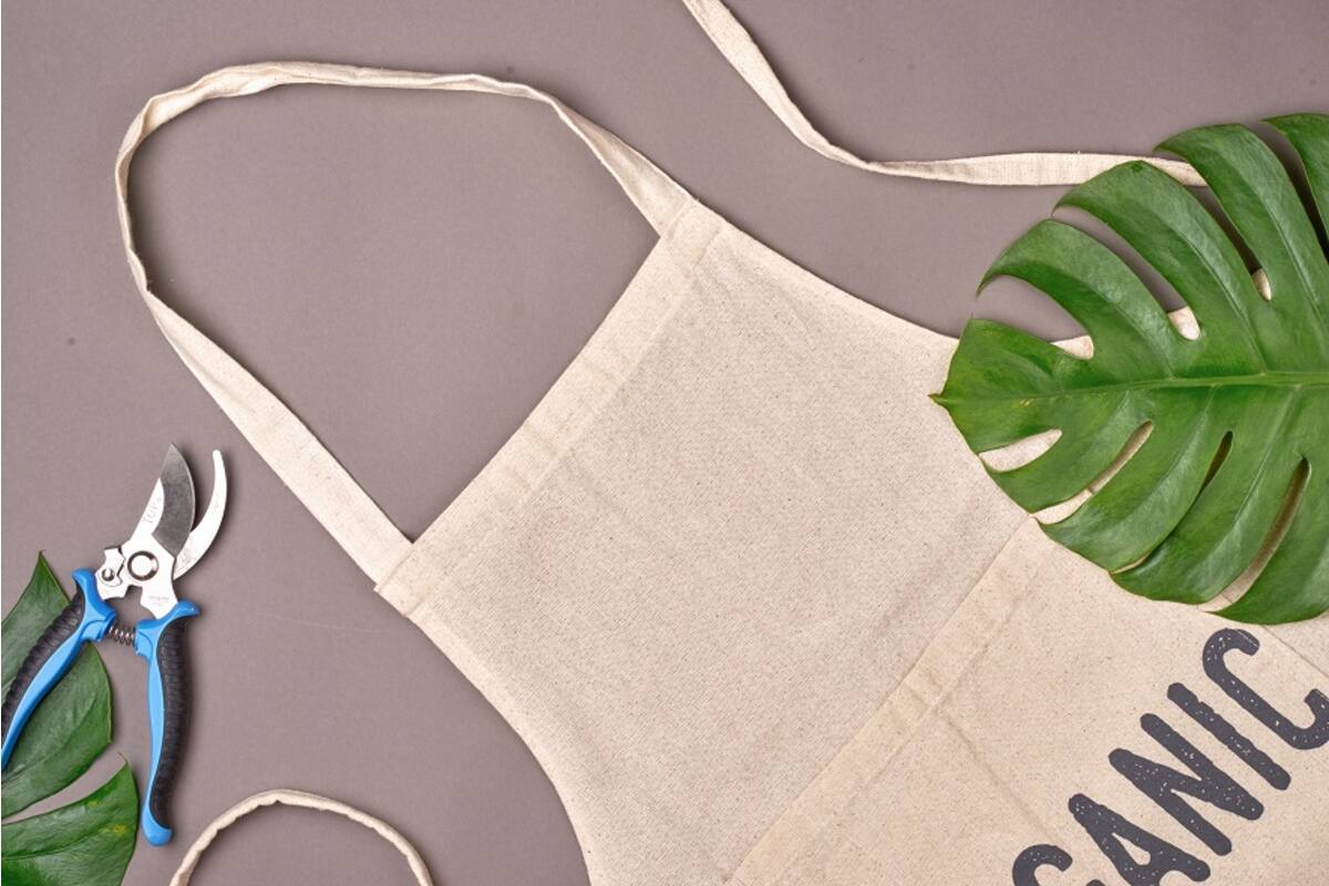 Poly Linen, apron - 64 x 84 cm
100% polyester