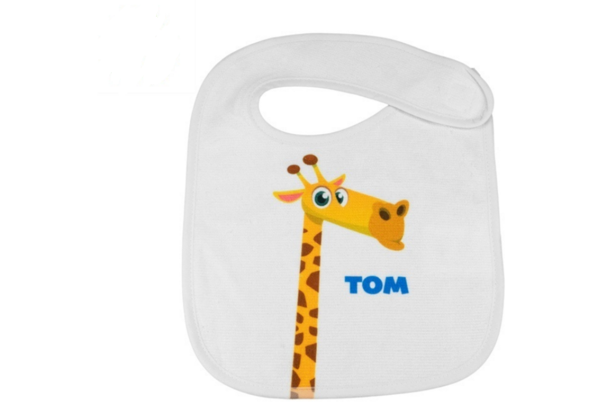 Baby Bib - 25 x 35 cm
100% Microfiber on top - 100% Cotton on reverse side
