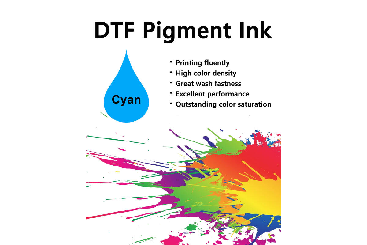 DTF Pigment Ink [water based] - CYAN
1 liter/bottle
