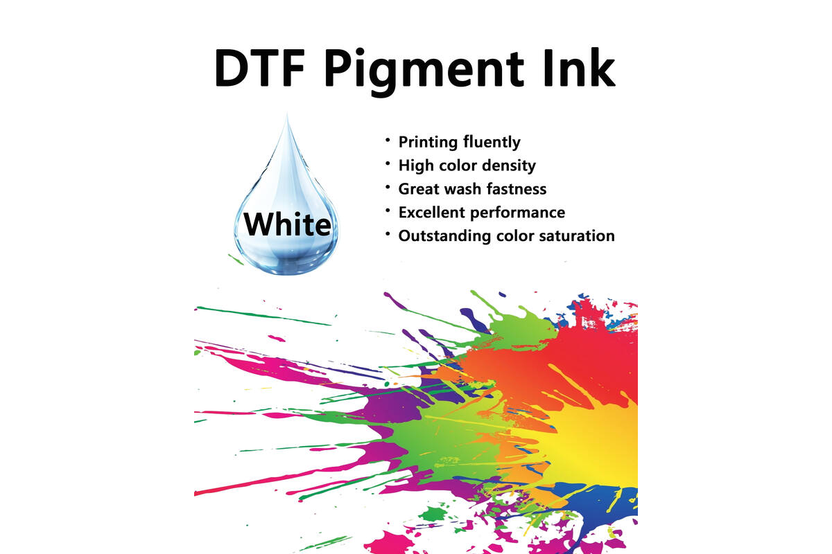 DTF Pigment Ink [water based] - WHITE
1 liter/bottle