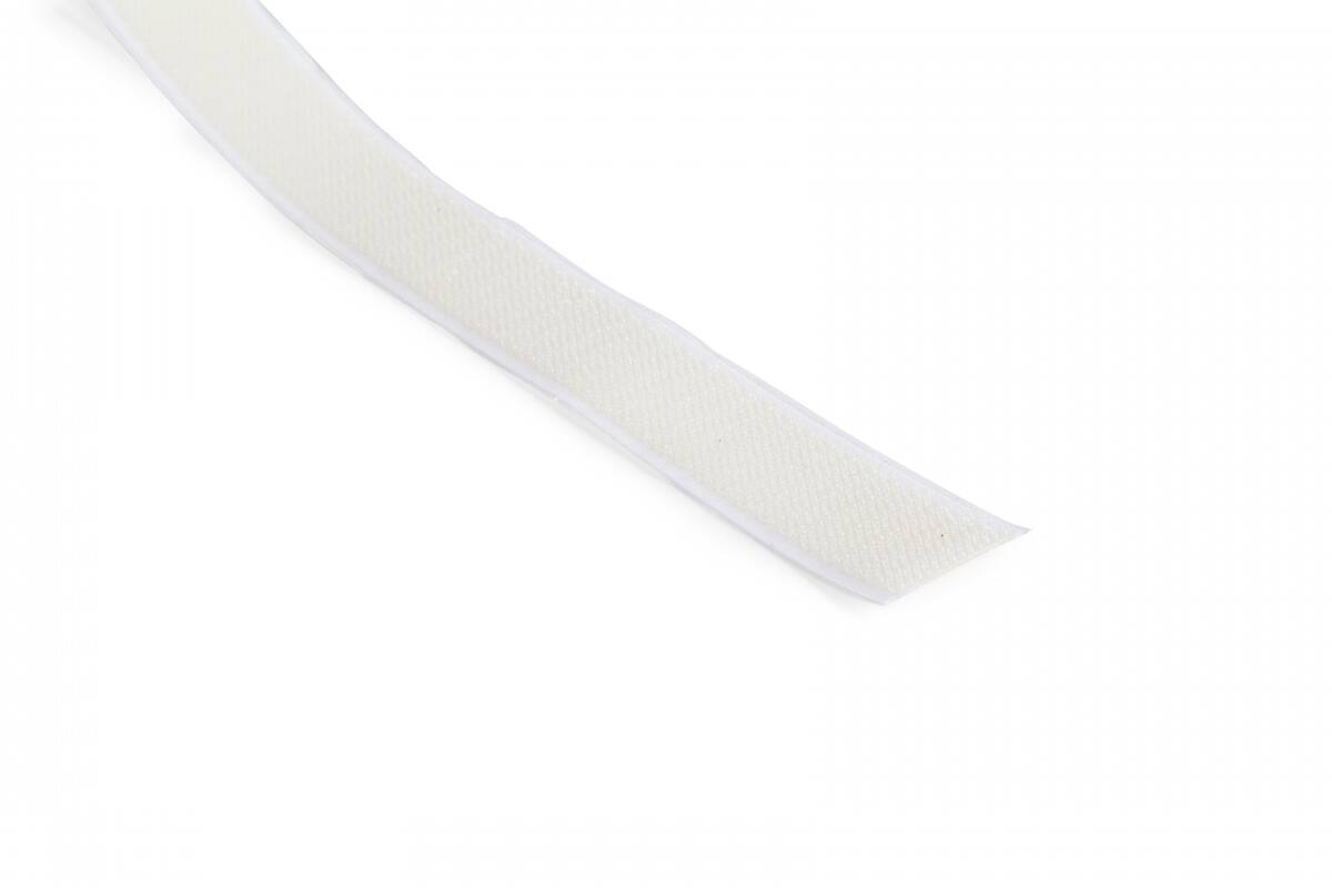 Hook Fastener - Self-Adhesive
20mm Wide [25m/roll] - White