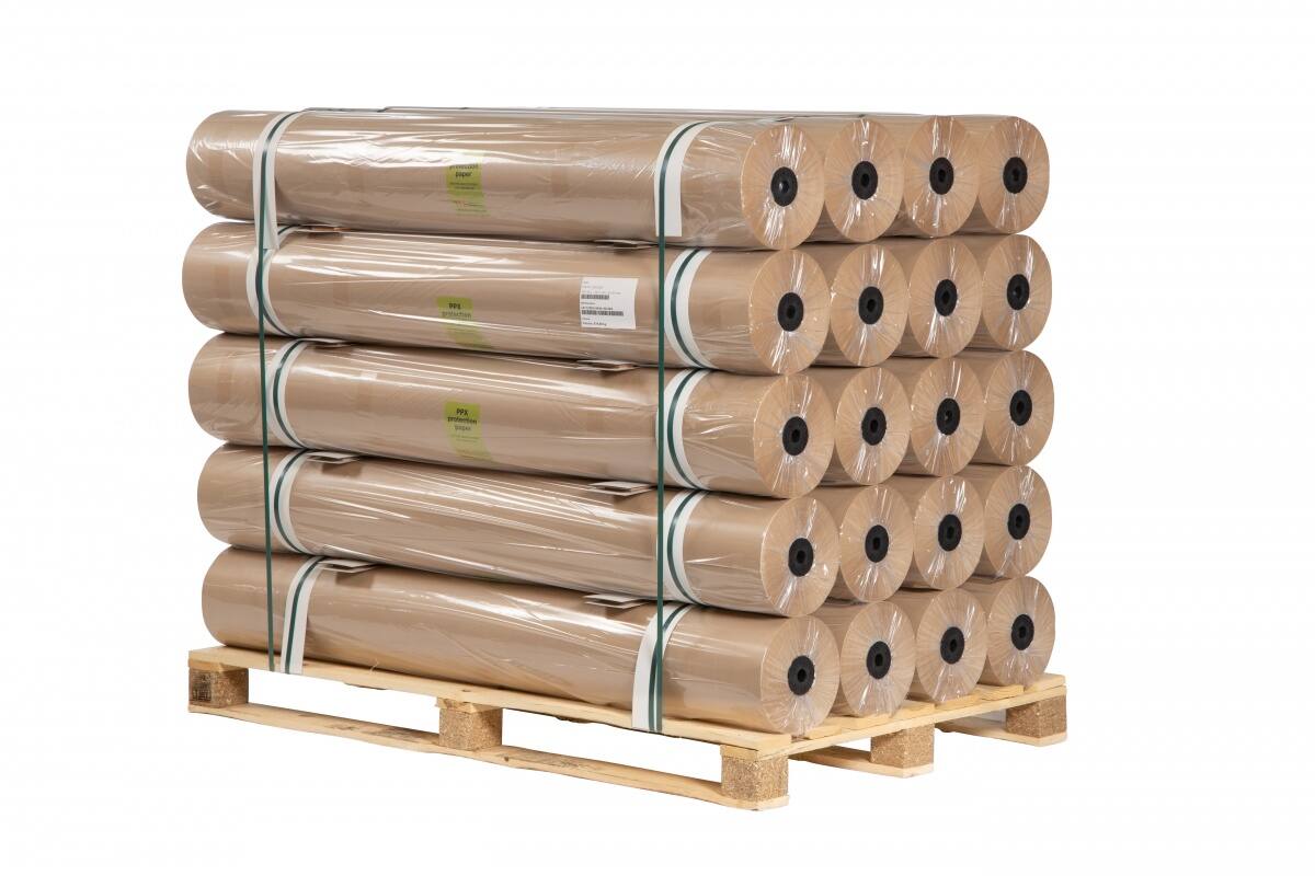 PPX protection paper 20 g, 167,5 cm
Core: 76 mm, Roll Ø: max 25 cm