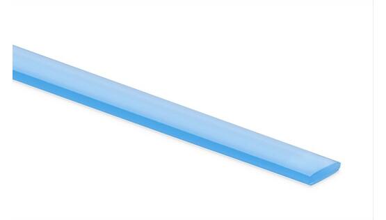 PVC Strip Flat beMatrix, 14 x 3,5 mm
Transparent Blue, 180 m/spool