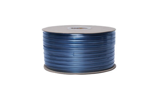 Flat profile A2070B, 14x3 mm
(PVC, transparent), 200 m/spool
