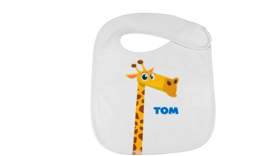 Baby Bib - 25 x 35 cm
100% Microfiber on top - 100% Cotton on reverse side