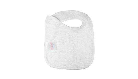 Baby Bib - 25 x 35 cm
100% Microfiber on top - 100% Cotton on reverse side