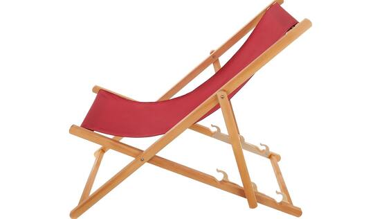 Wooden beach chair without fabric
Impregnated with colorless oil, mounted plastic anti-folding protection, 2 fabric mounting inserts
Size: 120,5 x 57 x 3,2 cm - Size deviation +/- 5%