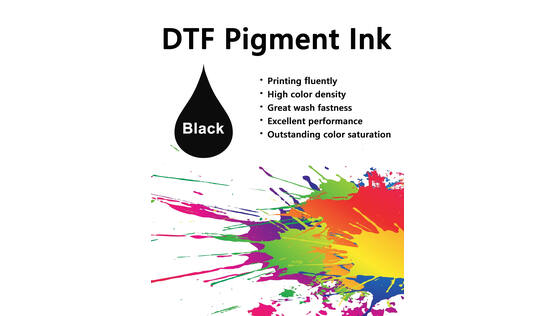 DTF Pigment Ink [water based] - BLACK
1 liter/bottle