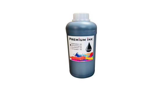 DTF Pigment Ink [water based] - BLACK
1 liter/bottle