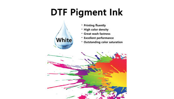 DTF Pigment Ink [water based] - WHITE
1 liter/bottle