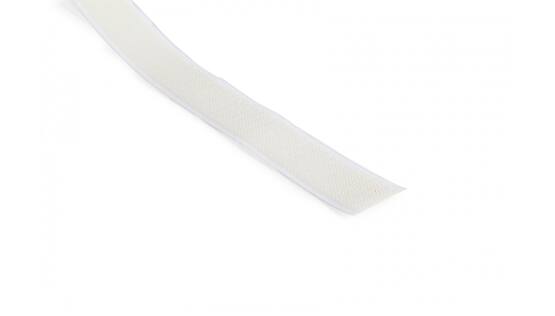 Hook Fastener - Self-Adhesive
20mm Wide [25m/roll] - White