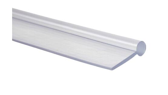 PVC Flag Strip Round Ø 8,0mm with 20 mm
Transparent Blue [100m/roll]