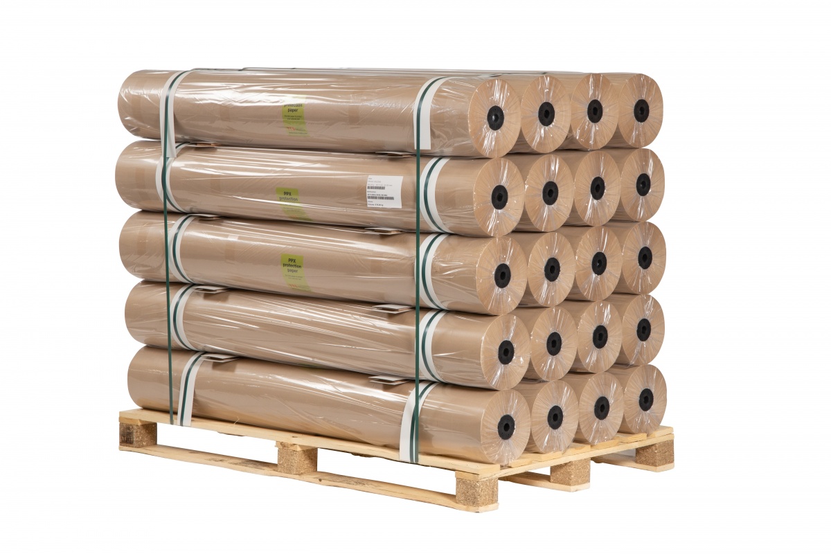 PPX protection paper 20 g, 167,5 cm
Core: 76 mm, Roll Ø: max 25 cm