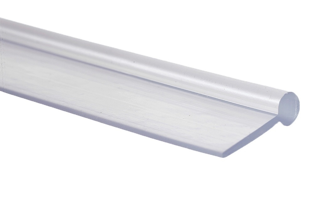 PVC Flag Strip Round Ø 8,0mm with 20 mm
Transparent Blue [100m/roll]