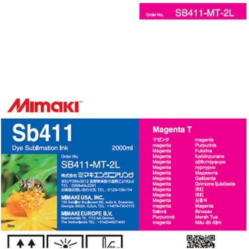 SB411 Sublimation Ink - Yellow
10 Kilo Can