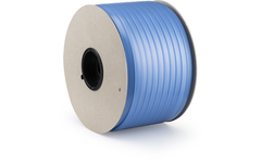 PVC Strip Flat beMatrix, 14 x 3,5 mm
Transparent Blue, 180 m/spool