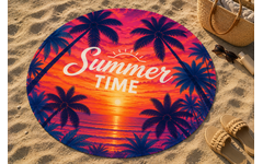 Towel Polyester/Cotton - round 150 cm
400gsm